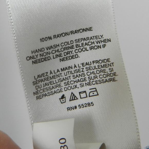 Express Floral Skirt Size XL Pleated Tie Waist Boho Flirty Summer Mini Cottage - Picture 8 of 12